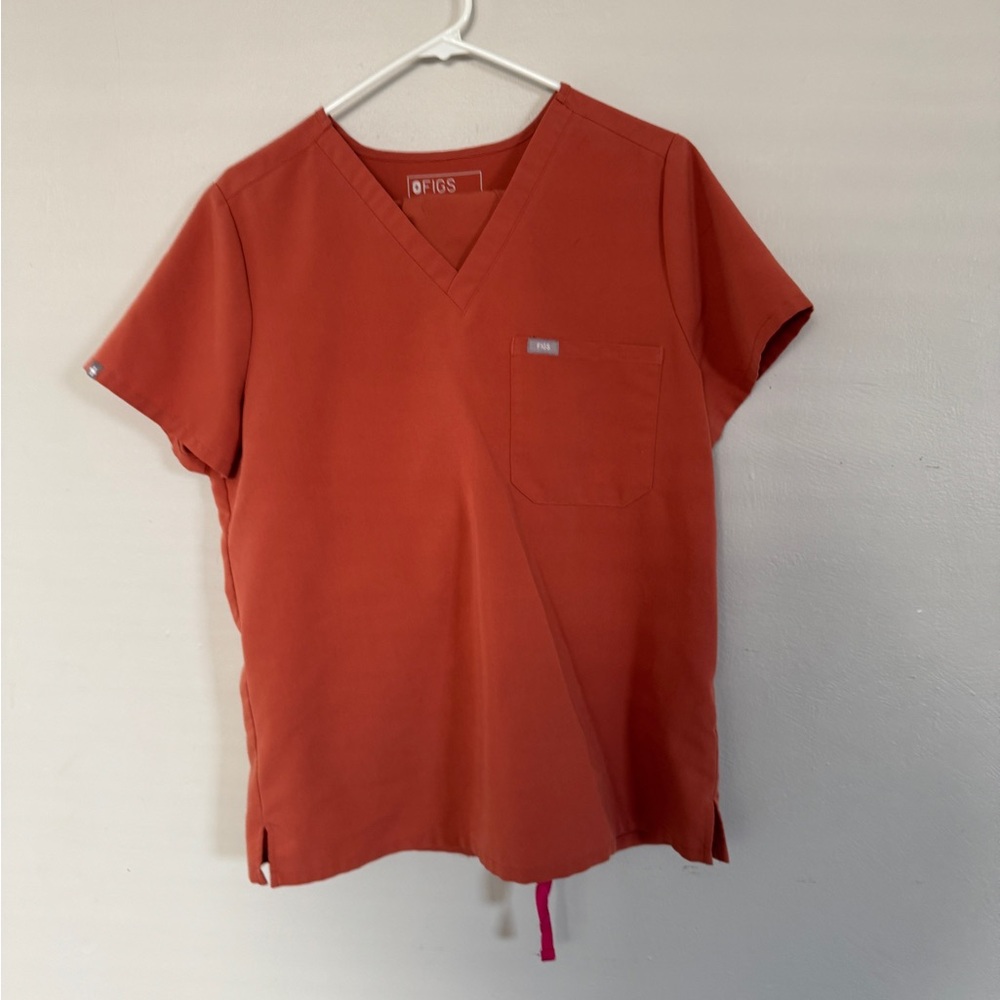 Figs Women's scrub set in Rust
